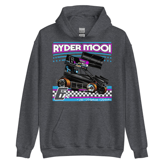 Ryder Mooi 2024 Tulsa Shootout Micro Hoodie- Dark Heather Black