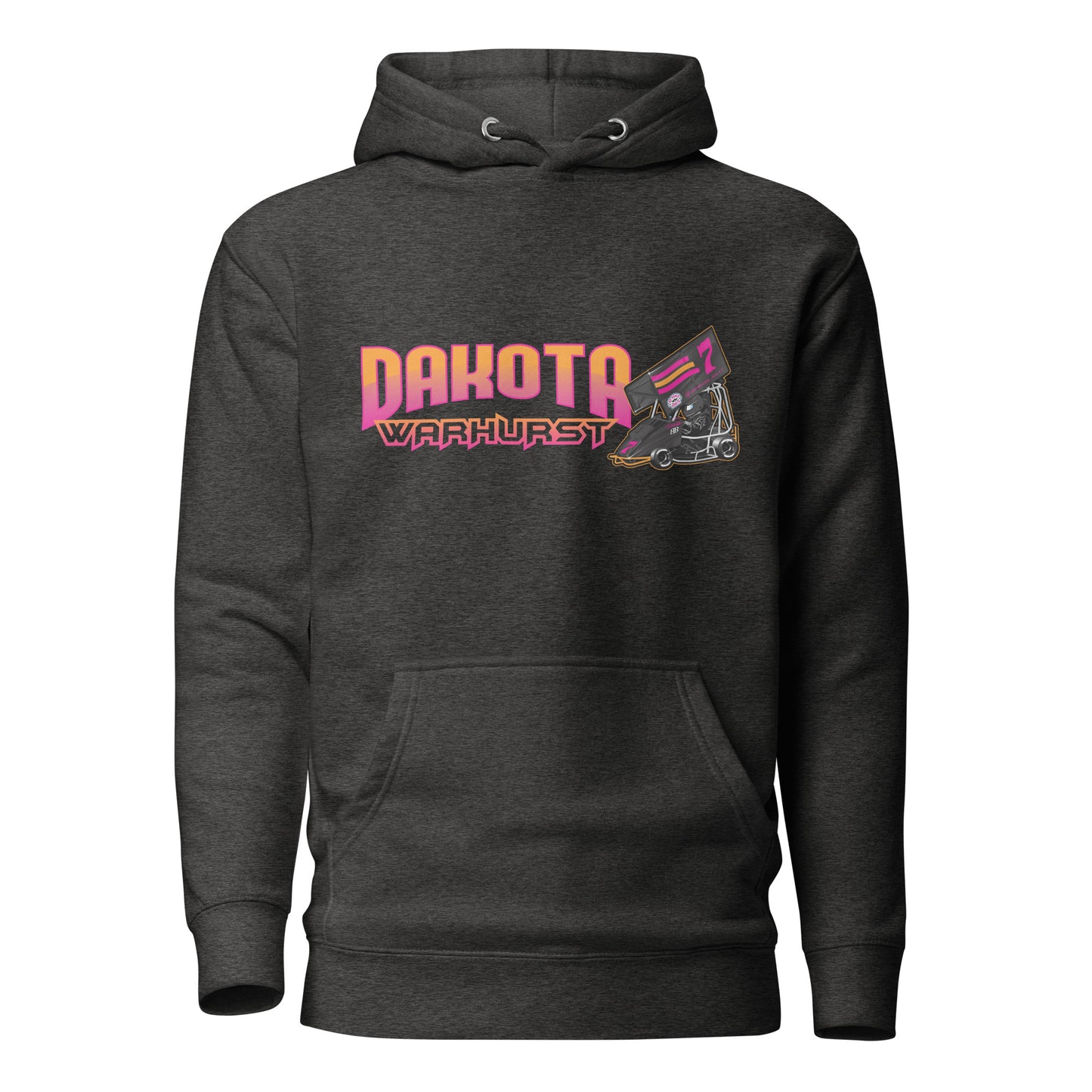 Dakota Warhurst Charcoal Gray Hoodie