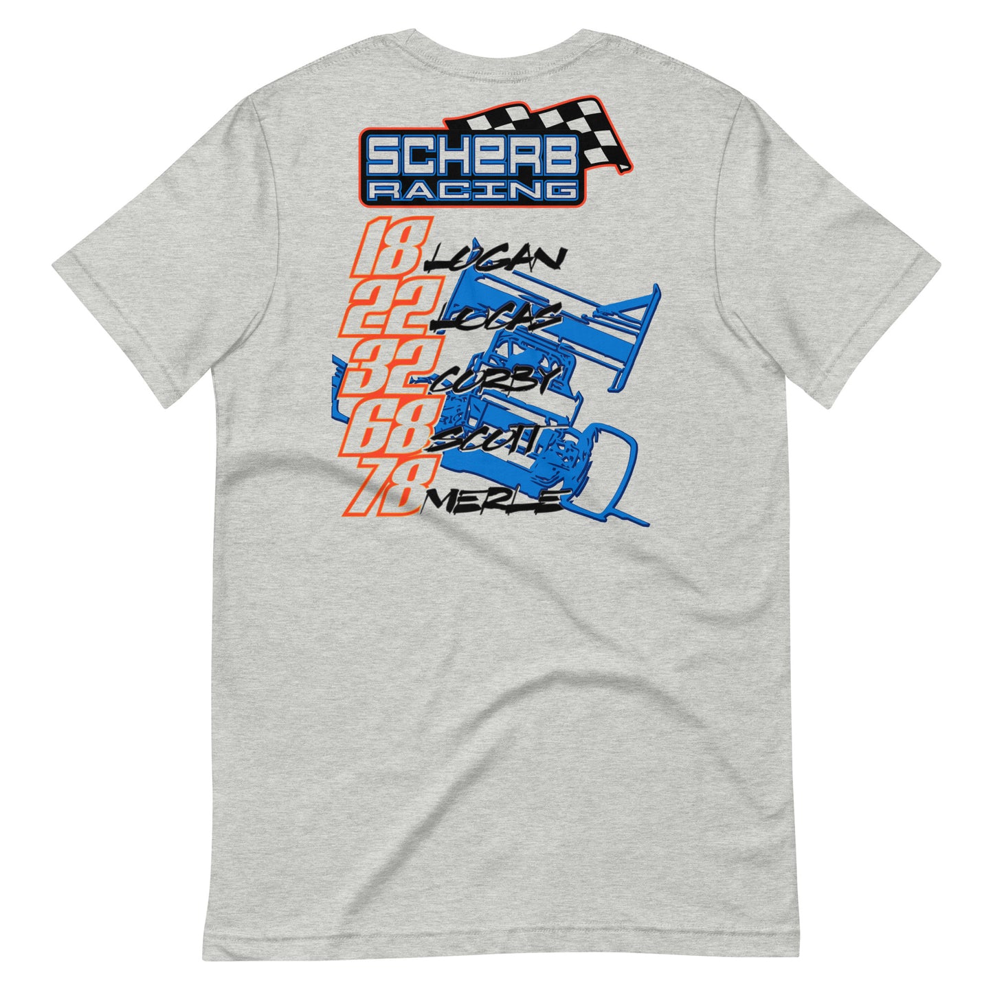 2024 Scherb Racing Team Shirt- Gray