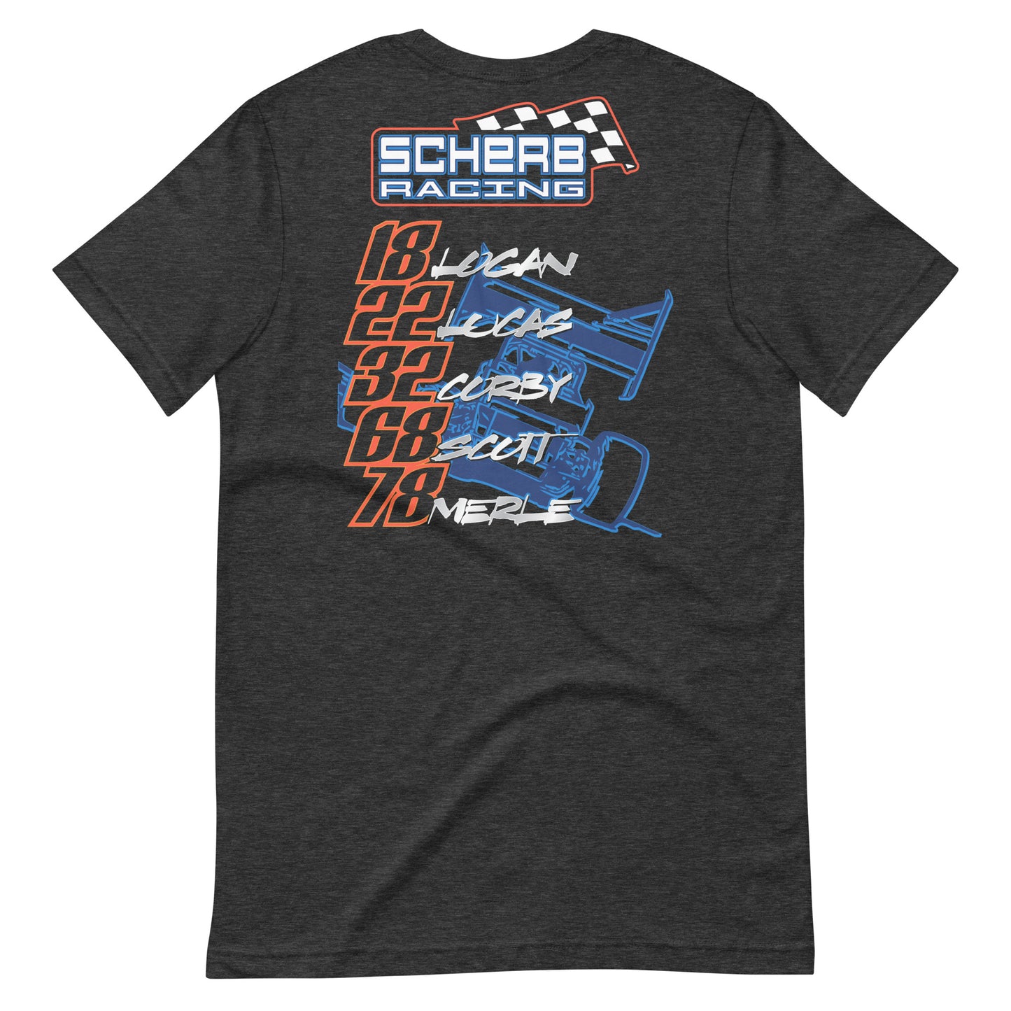 2024 Scherb Racing Team Shirt - Dark Gray