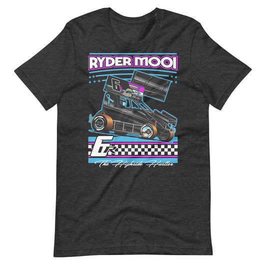 Ryder Mooi 2024 Tulsa Shootout Micro Shirt - Dark Gray Heather