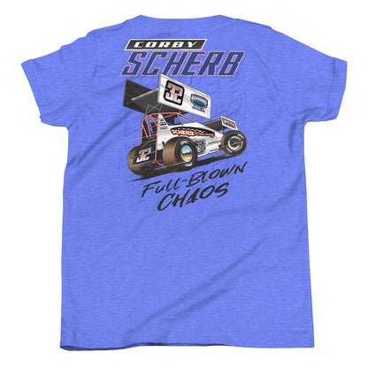 Corby Scherb 2023 Youth "Full Blown Chaos" Shirt