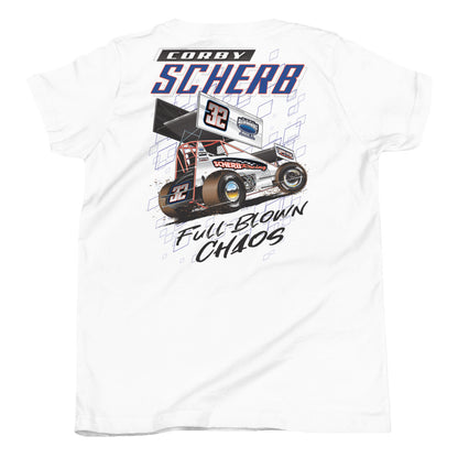 Corby Scherb 2023 Youth "Full Blown Chaos" Shirt